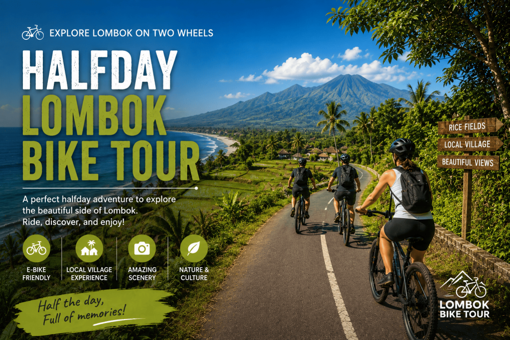 Halfday Lombok Bike Tour